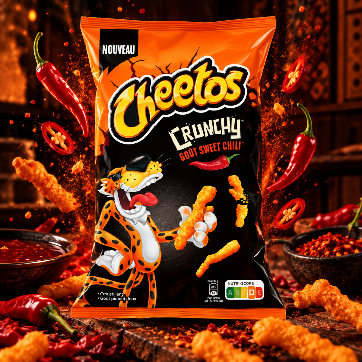 Cheetos Crunchy - Sweet Chili