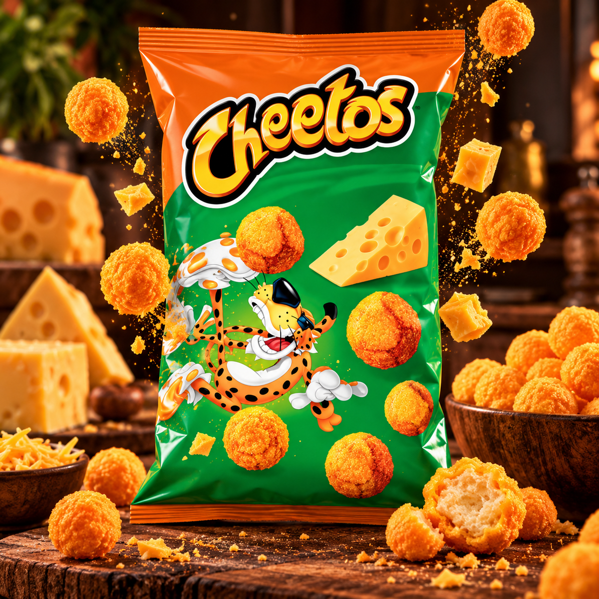 Cheetos Crispy Ball – Goût Fromage