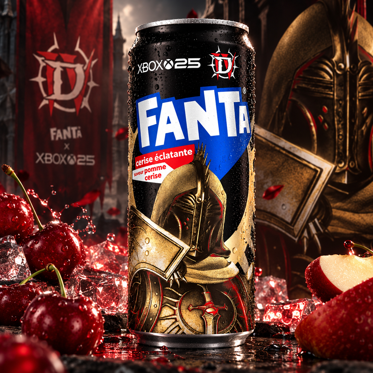Fanta Pomme Cerise