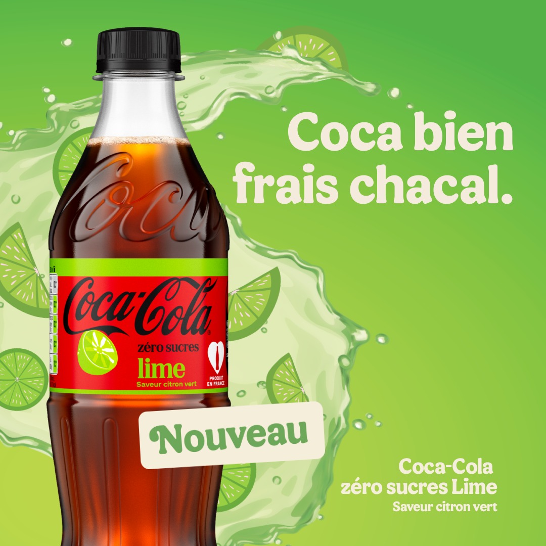 Coca-Cola Zéro Sucres Lime – Saveur Citron Vert