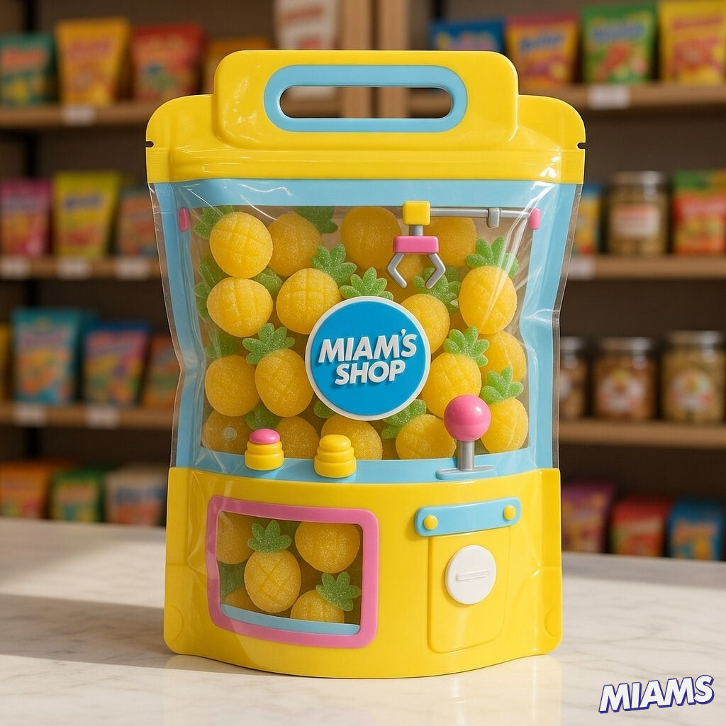 Sac bonbon ananas lisses
