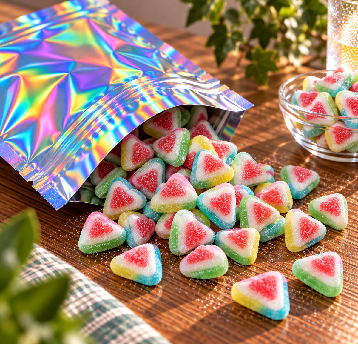 Coeur 3D Multicouleur