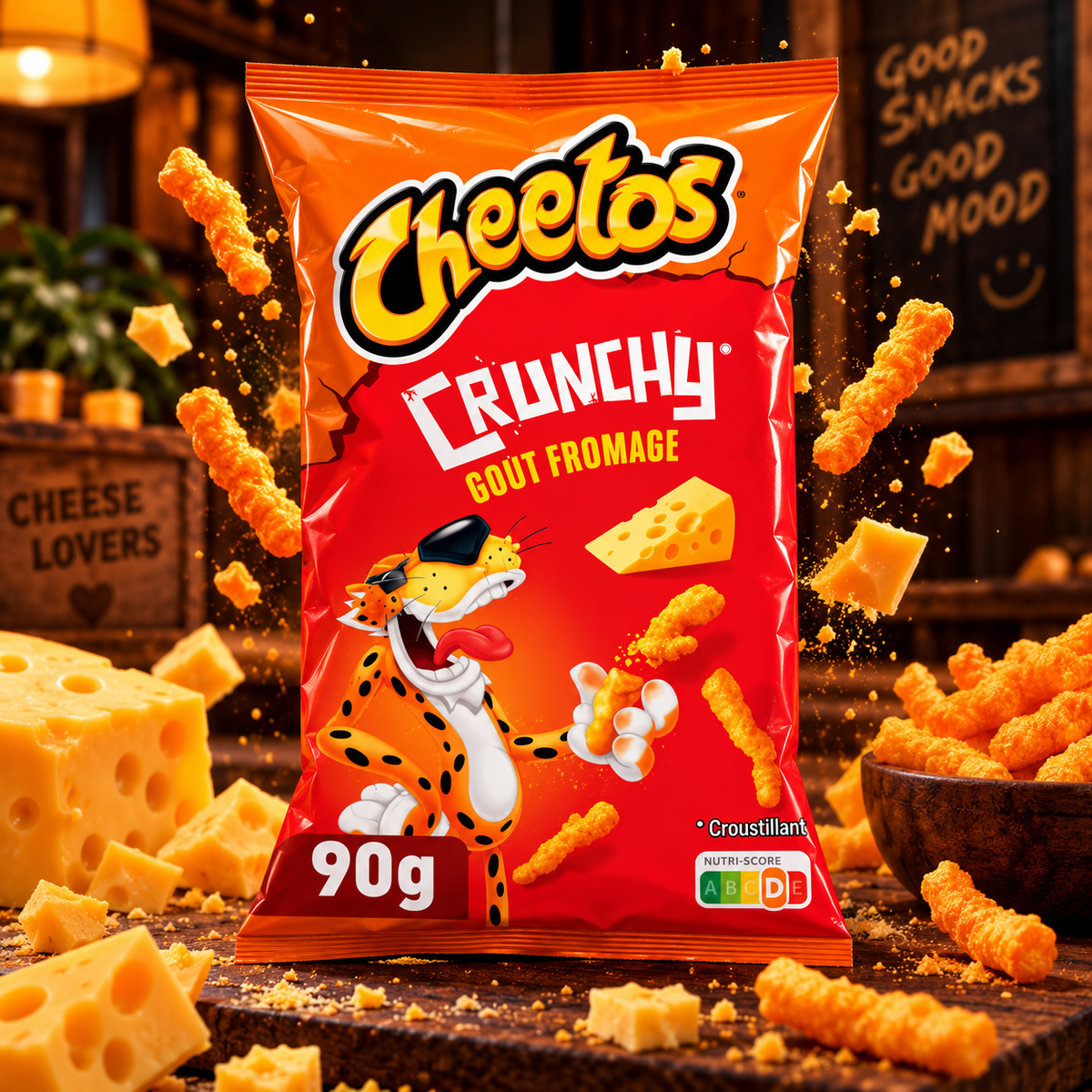 Cheetos Crunchy – Goût Fromage
