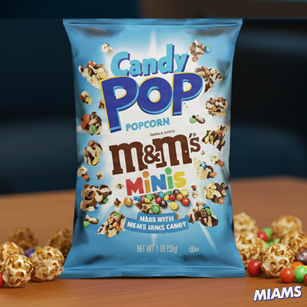 Candy Pop M&Ms Mini Popcorn