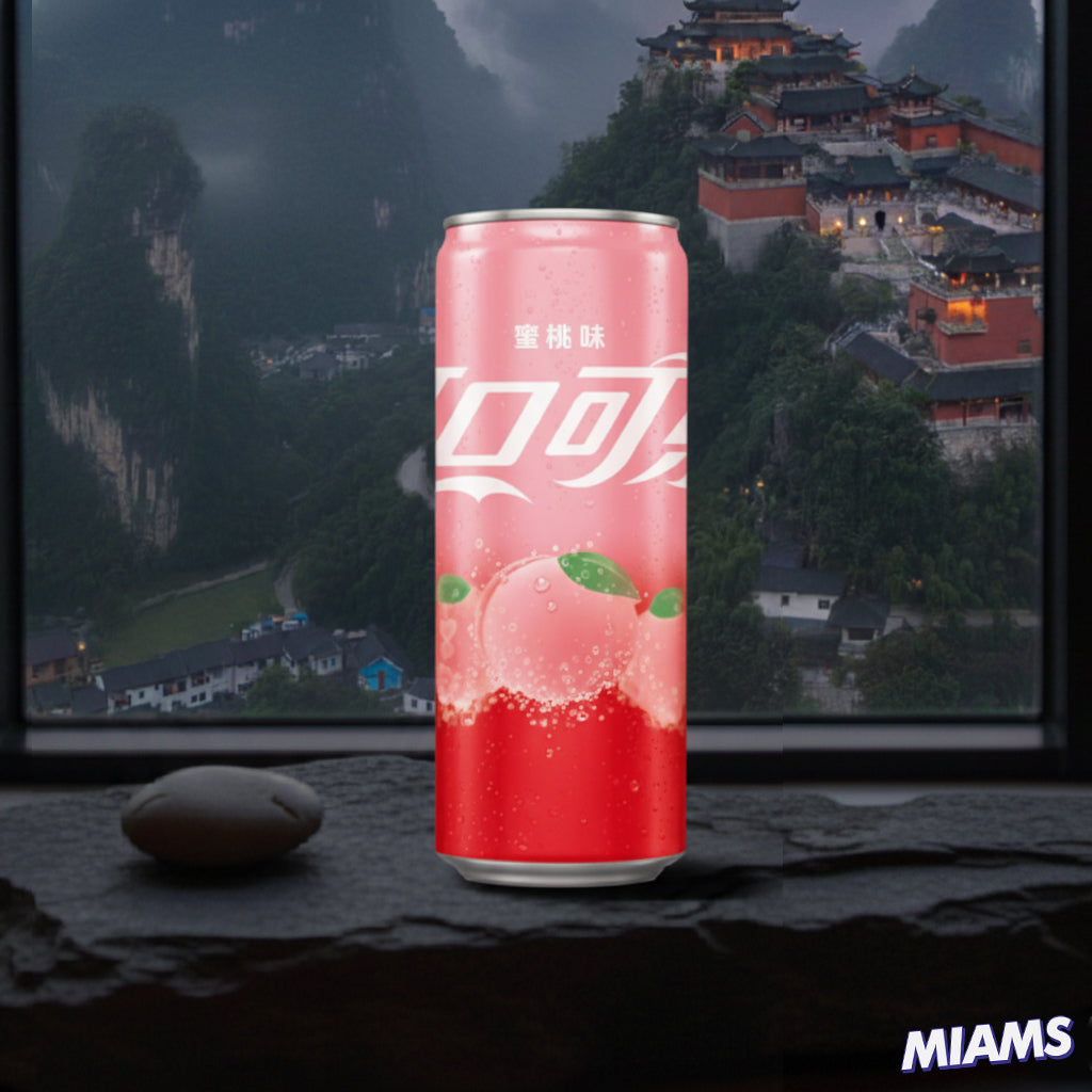 Coca Cola Pêche Blanche Chine
