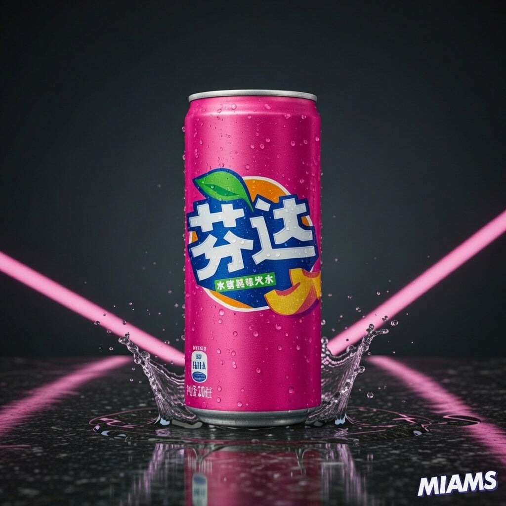 Fanta Pêche 水蜜桃味 – Édition Chine