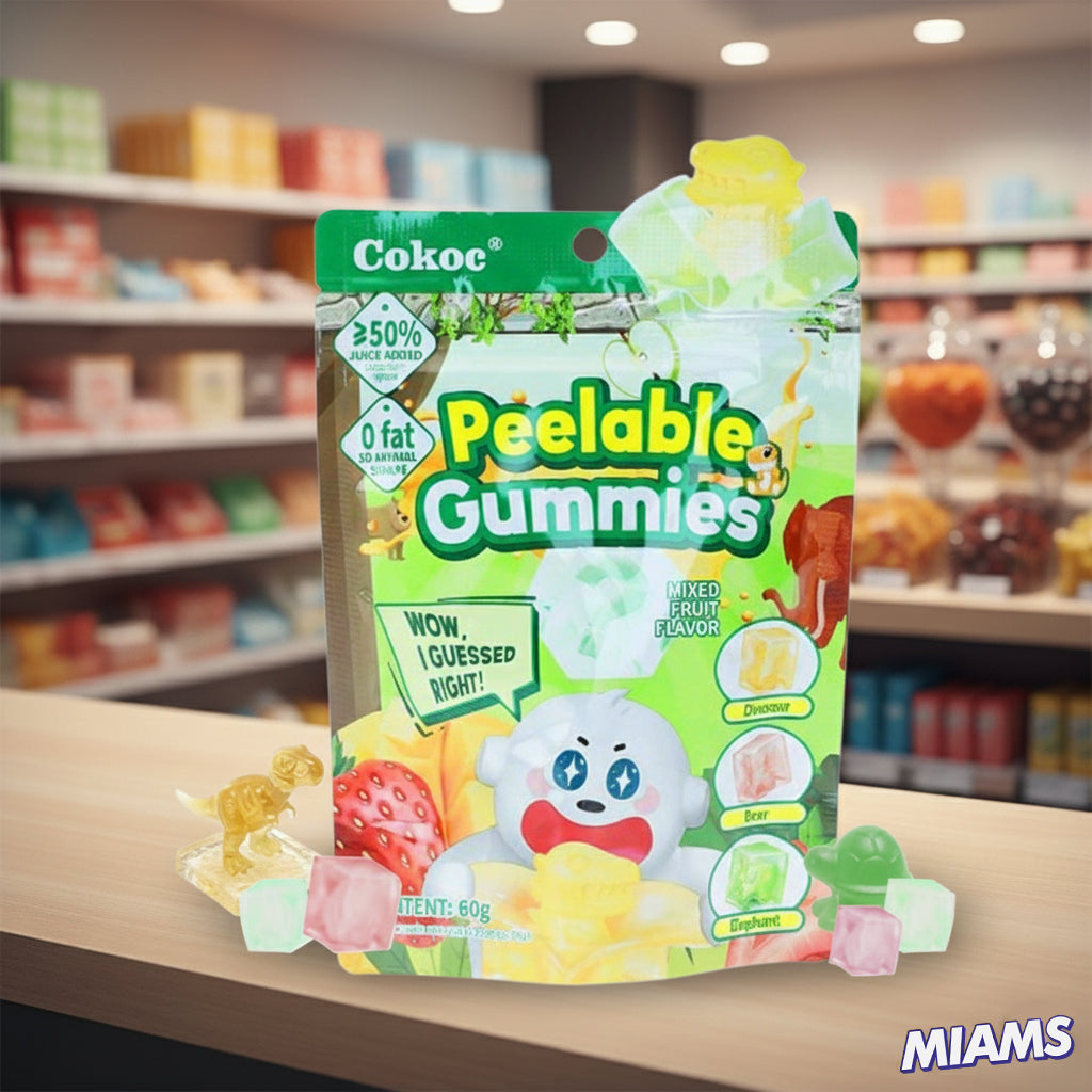Cokoo Peelable Gummies – Mixed Fruit Flavor