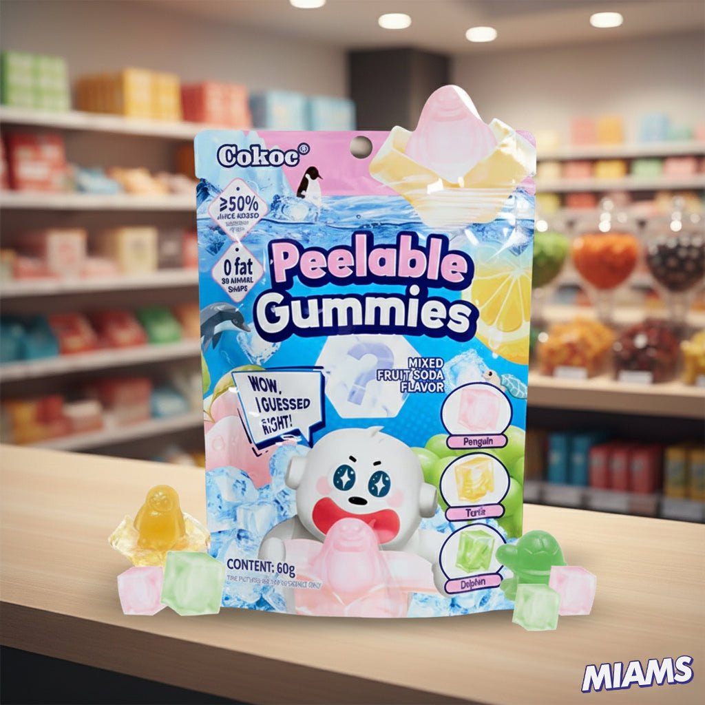 Cokoc Peeling Soft Candy – Mixed Fruit Soda