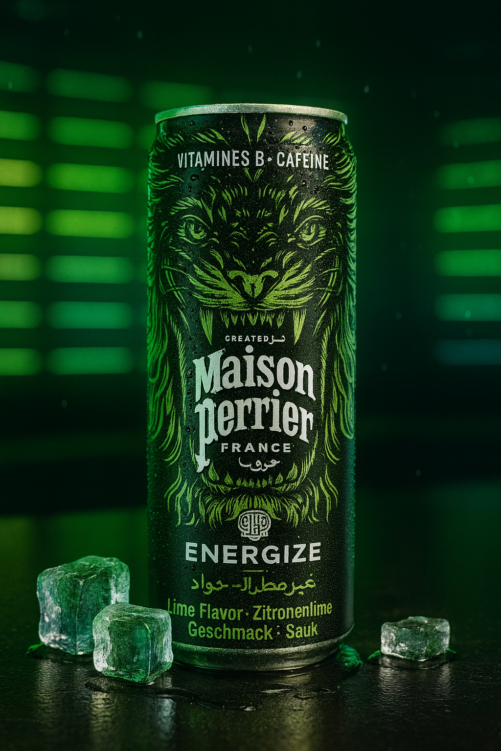 PERRIER Energize citron citron vert
