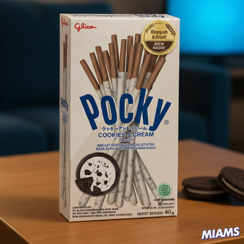 Pocky goût Cookies & Cream