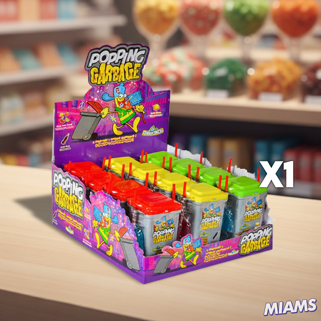 Sucette Popping Garbage