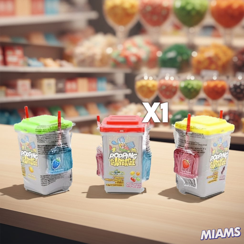 Sucette Popping Garbage