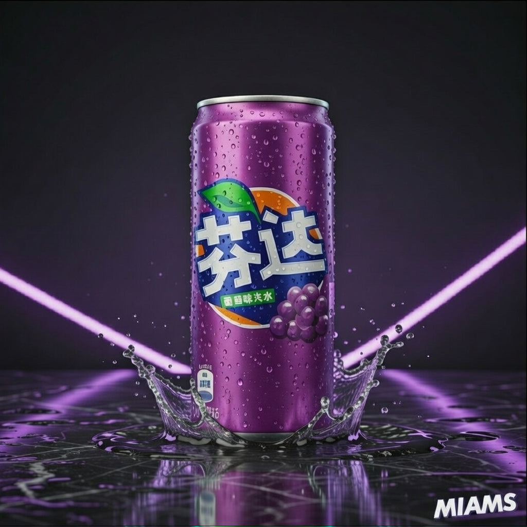 Fanta Raisin 葡萄味 – Édition Chine