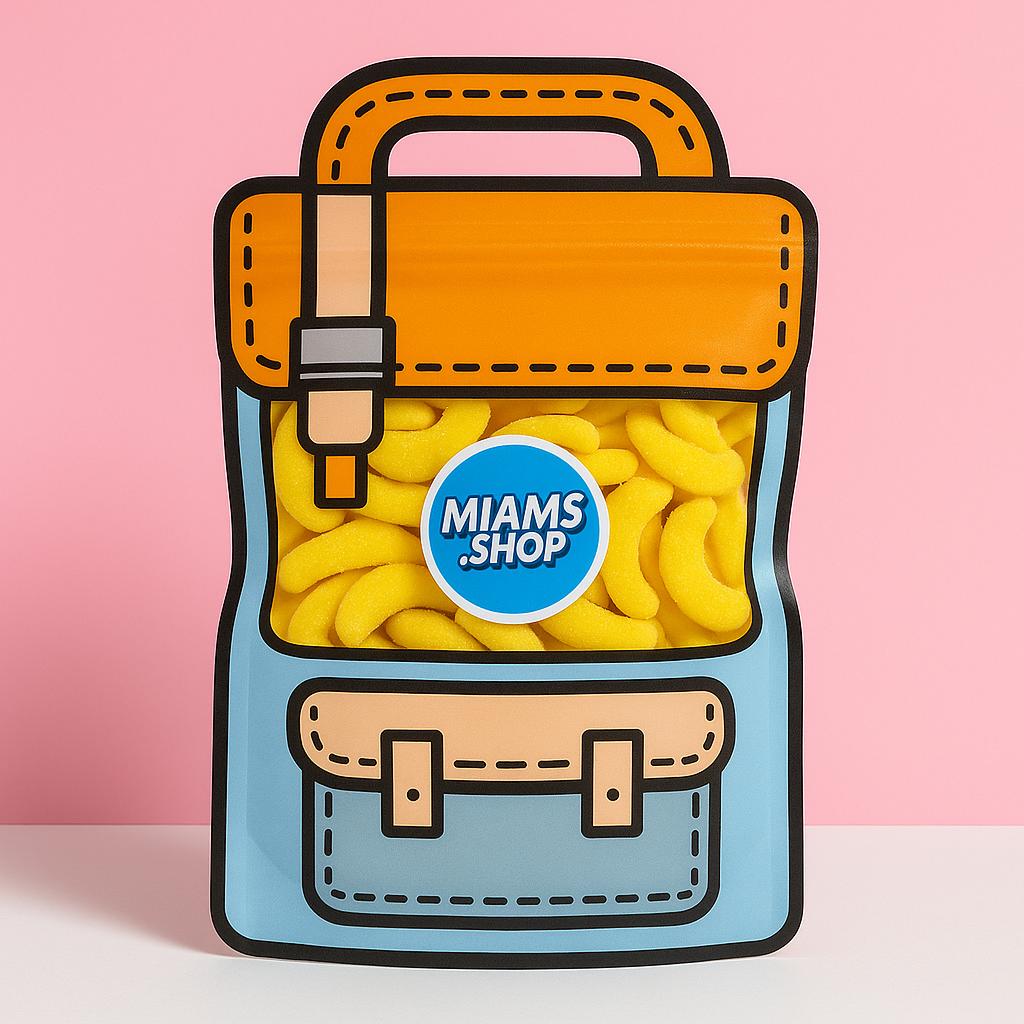 Sac bonbon bananes sucrées