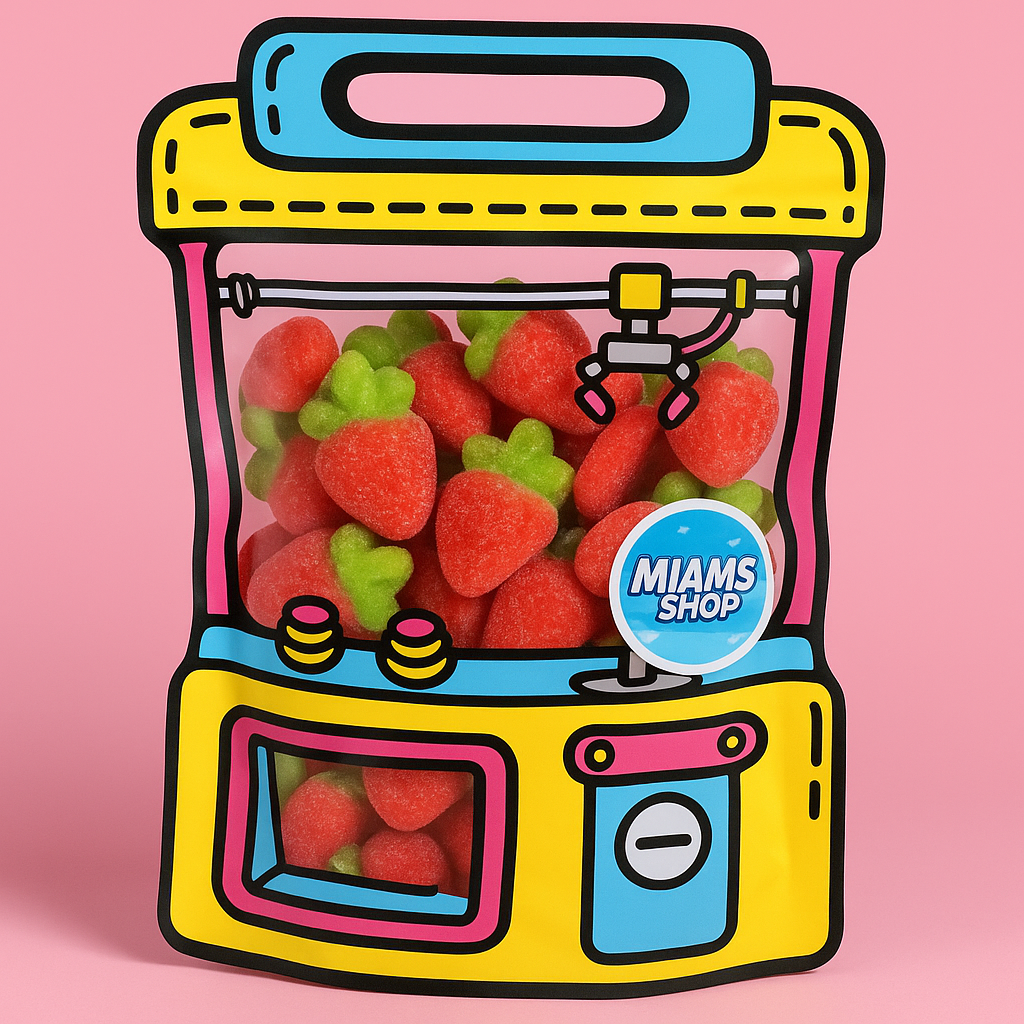 Sac bonbon Fraises lisses